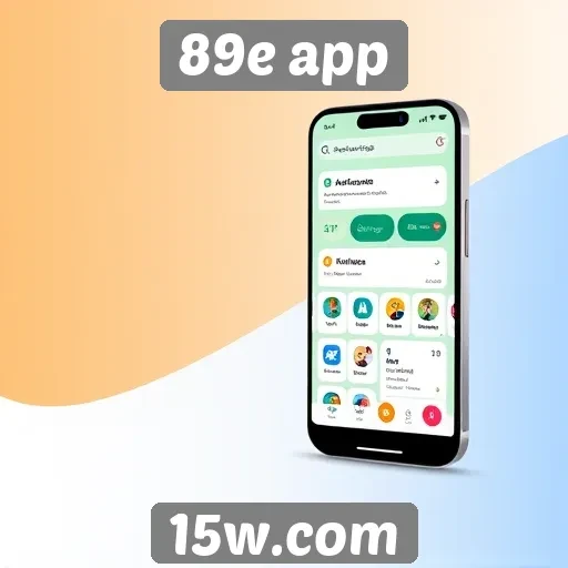 Explorando a interface do usuário do 89e app